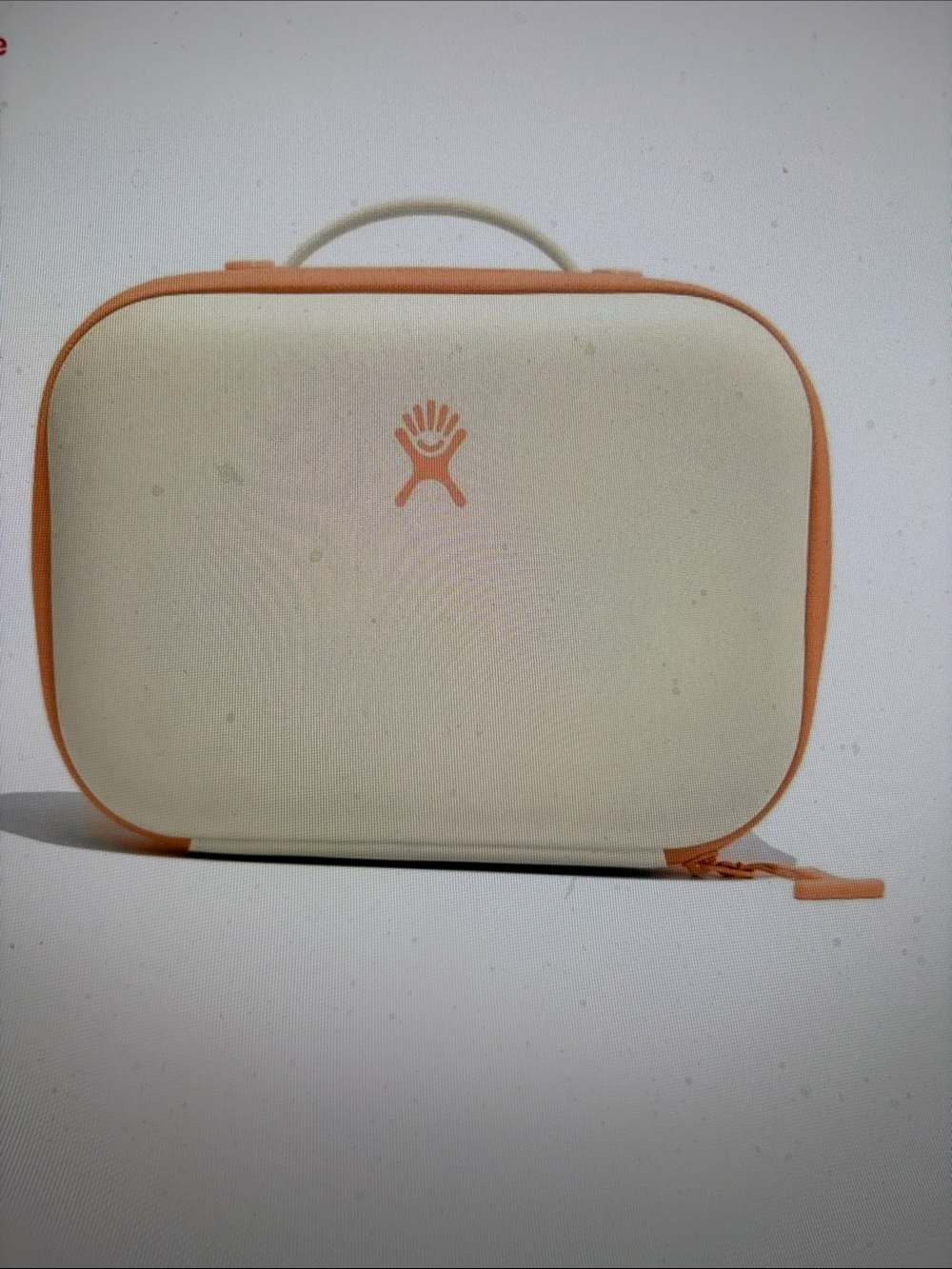 NWT Hydro Flask Cream and Peach Kids Lunch Box